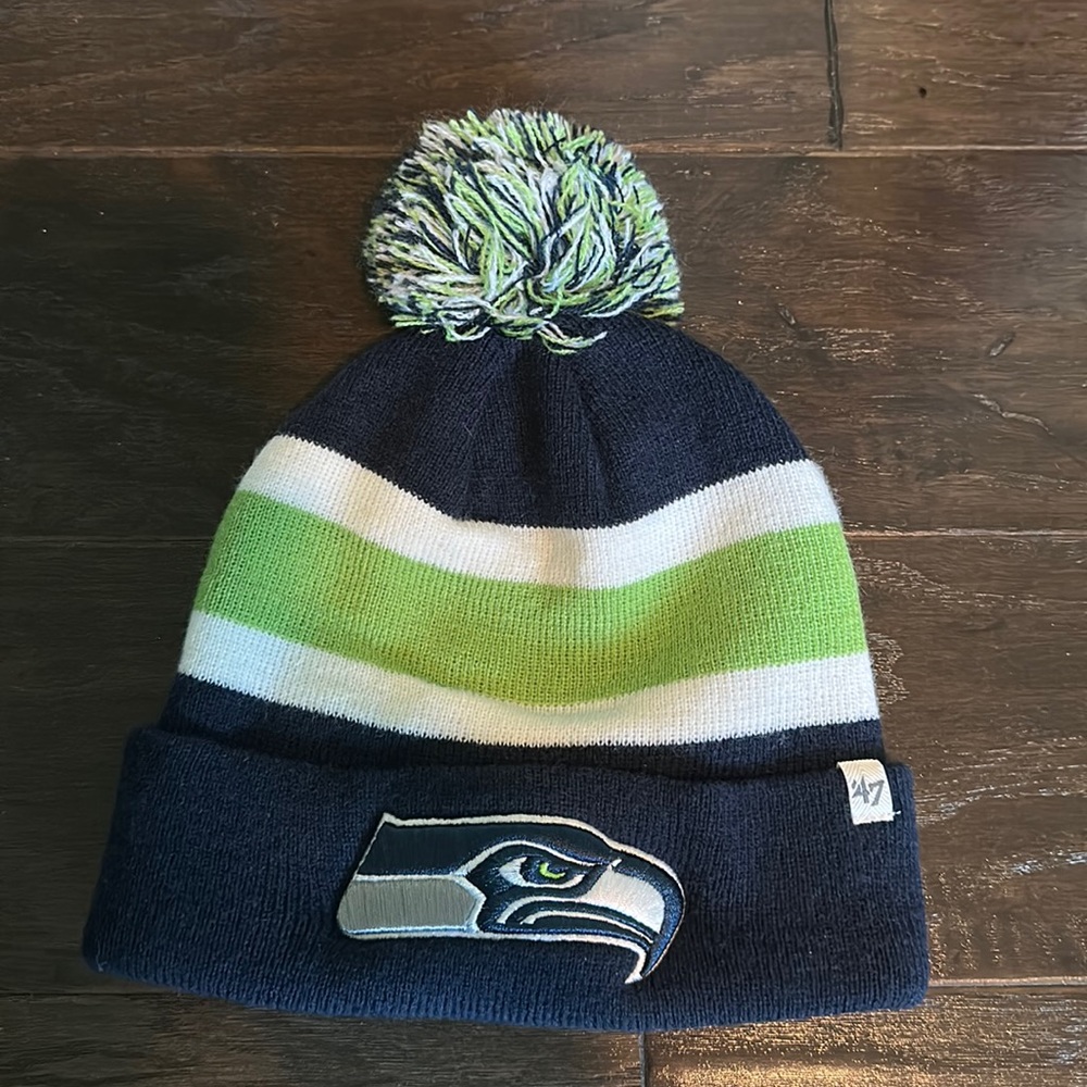 Seahawks beanie